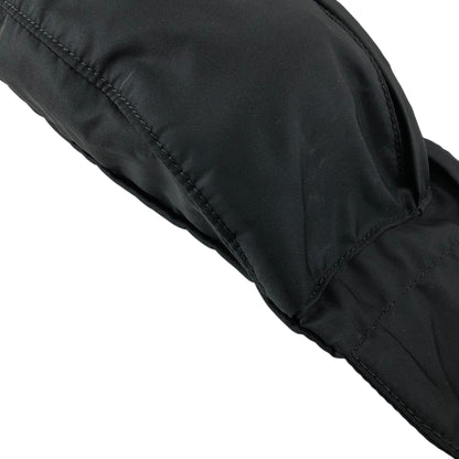 PRADA Tessuto Triangle Logo Sling bag Black Vintage ty7usc