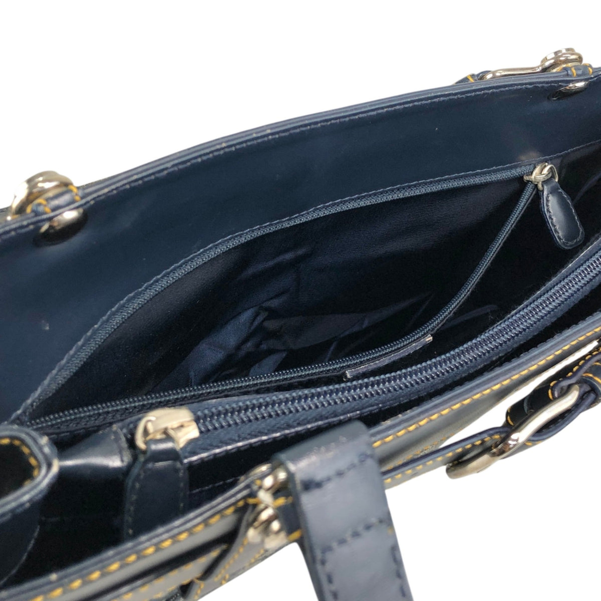 Christian Dior Trotter Handbag Navy Vintage twjy5h