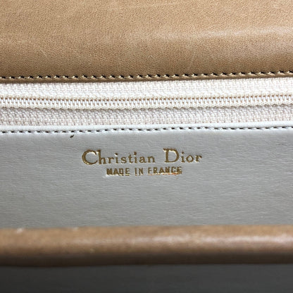 Christian Dior Logo Shoulder bag Brown Vintage za43zt