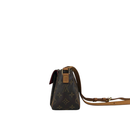 LOUIS VUITTON Monogram Shoulder bag Brown Vintage 53bcj4