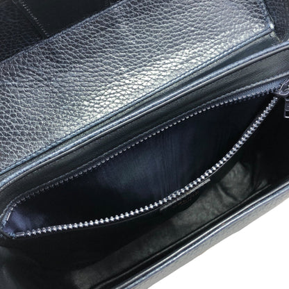 CELINE Horse Carriage Shoulder bag Navy Vintage ahfkd8