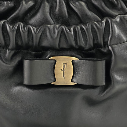 Salvatore Ferragamo Vala 兩用包 手提包 肩背包 黑色 復古 ax3kha