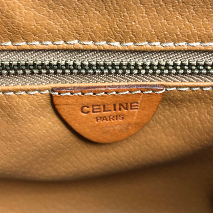 CELINE Macadam Blason Shoulder bag Brown Vintage et4dj5