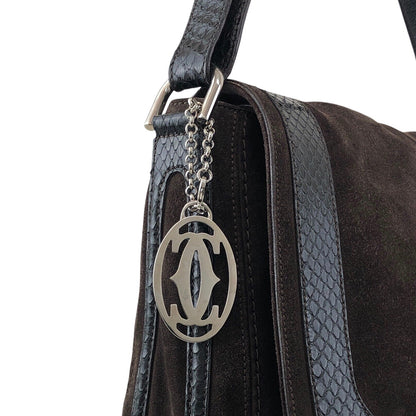 Cartier Shoulder bag Brown Vintage yr74va