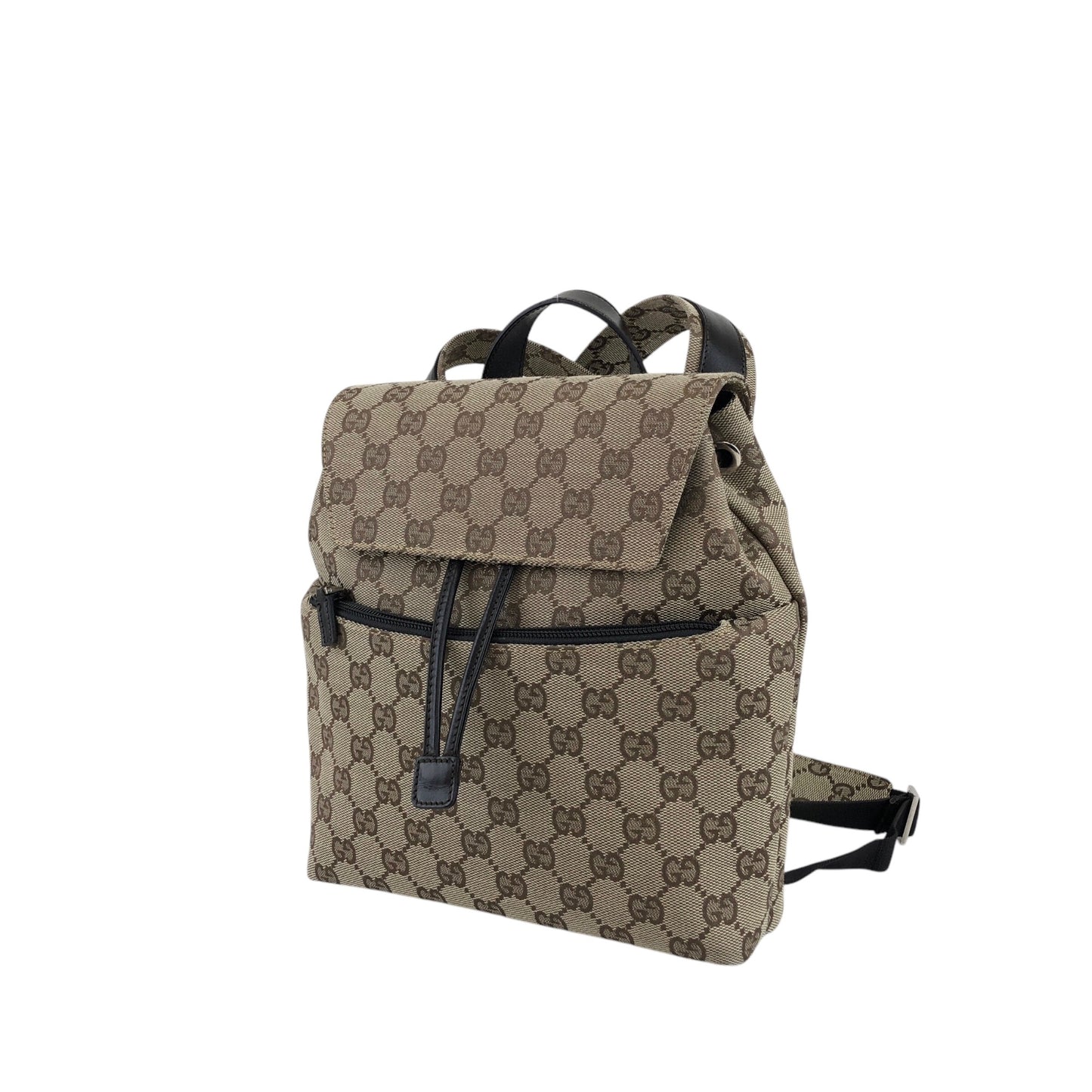 GUCCI GG Canvas Backpack Beige Vintage zj85nr