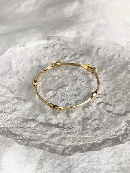 Christian Dior Bracelet Gold Vintage 62xt27