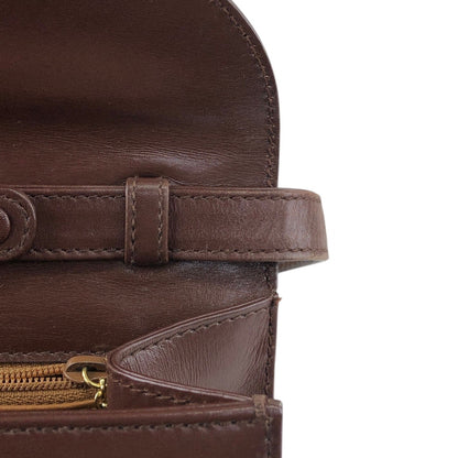 GUCCI Shoulder bag Brown Vintage imbphx