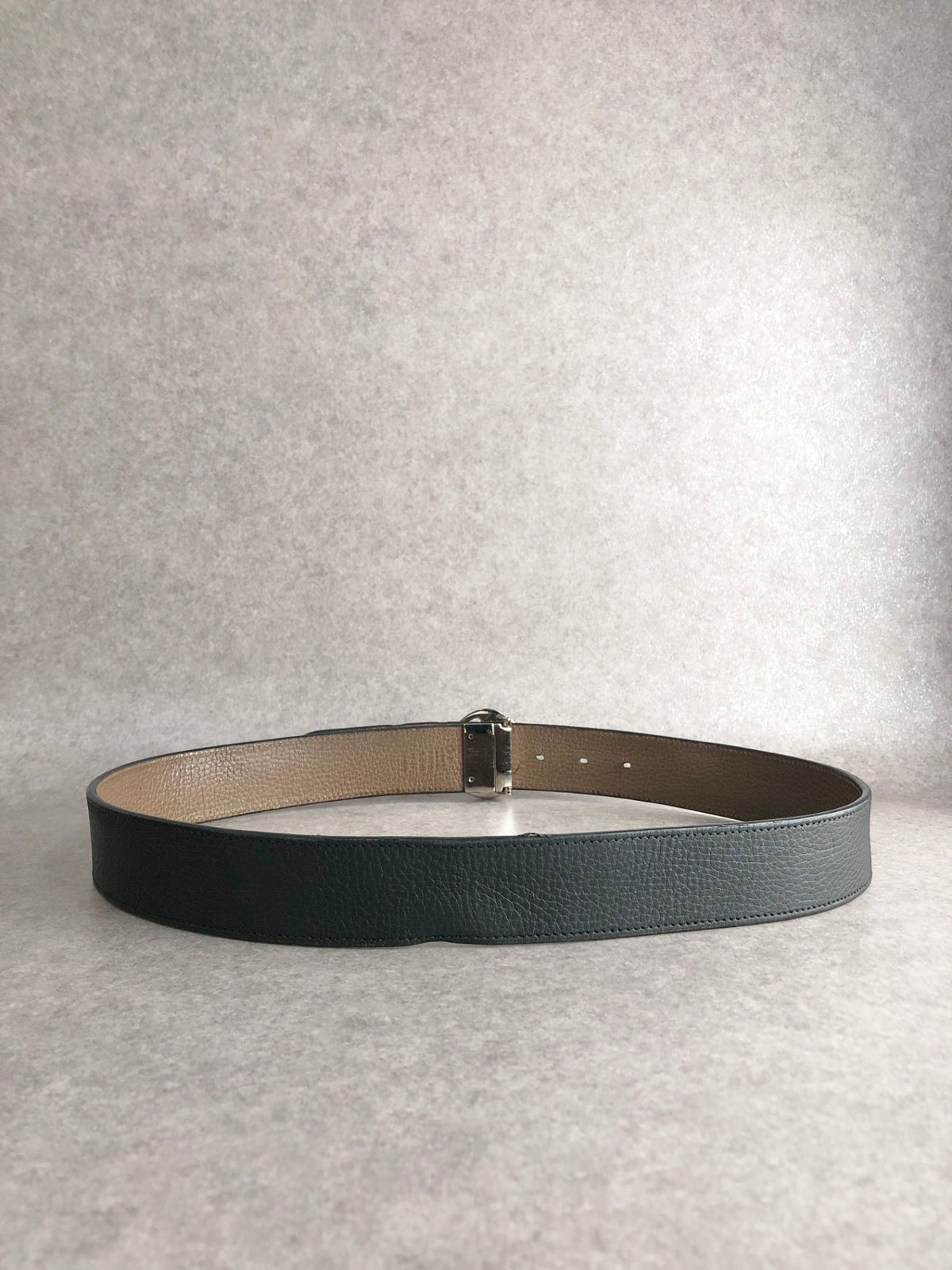 GUCCI GG Motif Belt Brown Vintage amt6we