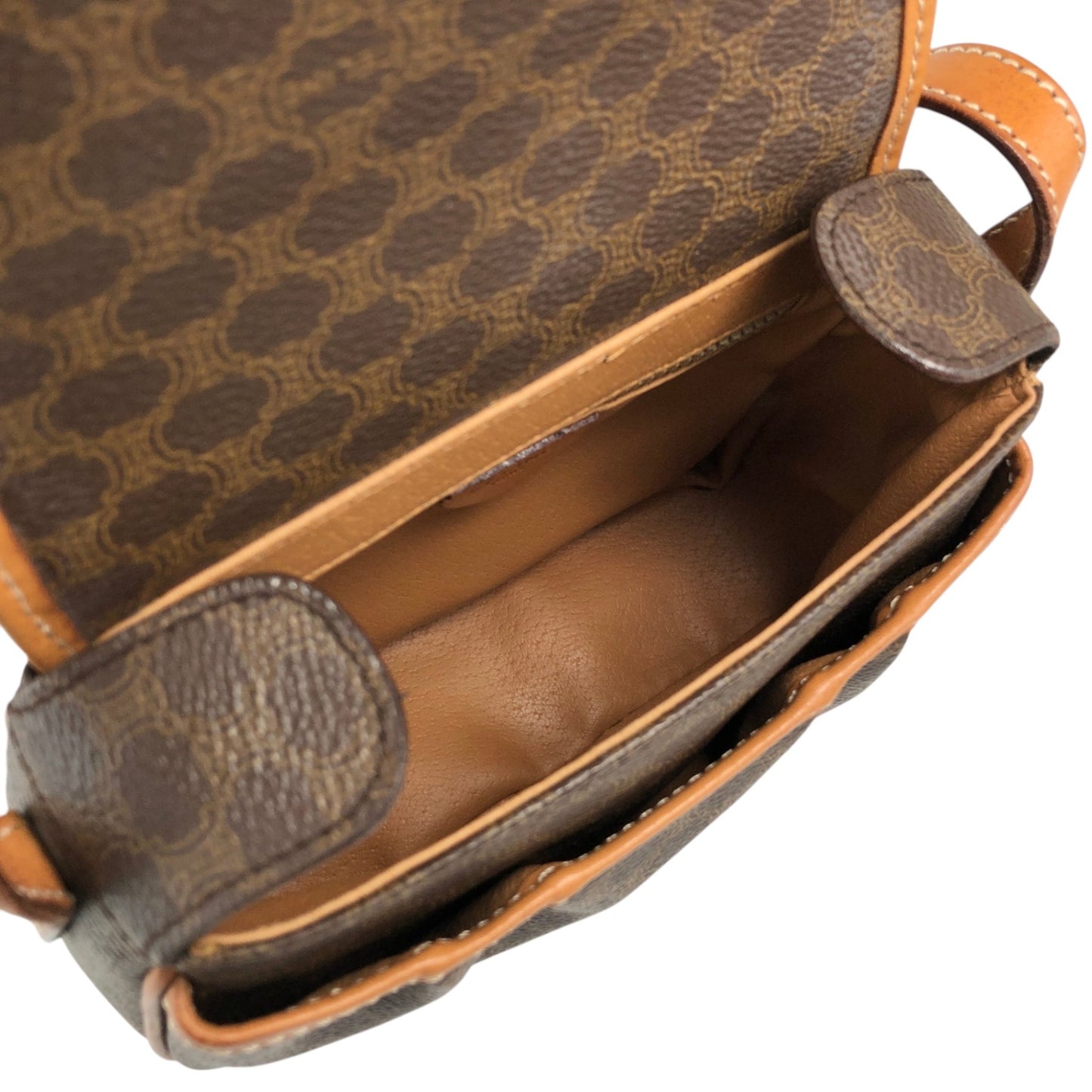 Macadam Blason Shoulder bag Brown Vintage rn6t8z