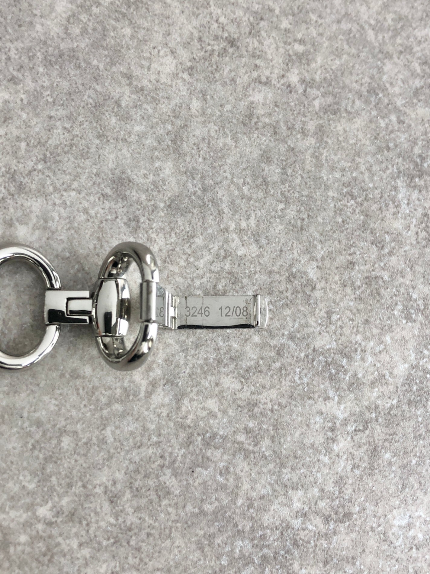 GUCCI Logo Quartz Watch Silver118  Vintage srw7hm