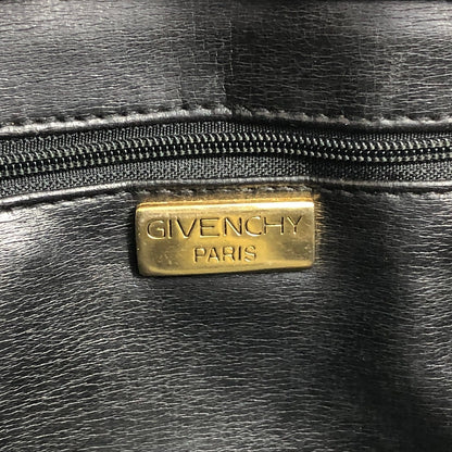 GIVENCHY Logo Chain Shoulder bag Black Vintage w78fpu