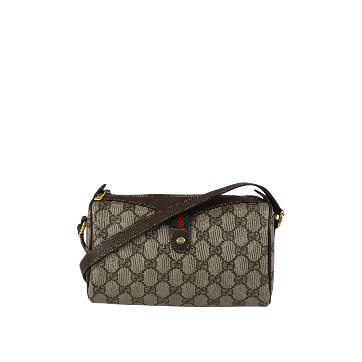 GUCCI Sherry Line Shoulder bag Beige Vintage 7bz4rt