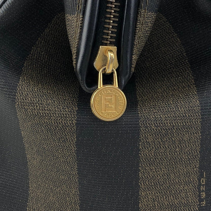 FENDI Pecan Two-way Small Boston bag Shoulder bag Brown Vintage fw8ie6