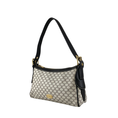 CELINE Macadam Triomphe Shoulder bag White Vintage frfffi