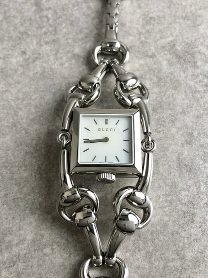GUCCI Watch Silver 116.3 Vintage tv2tvg