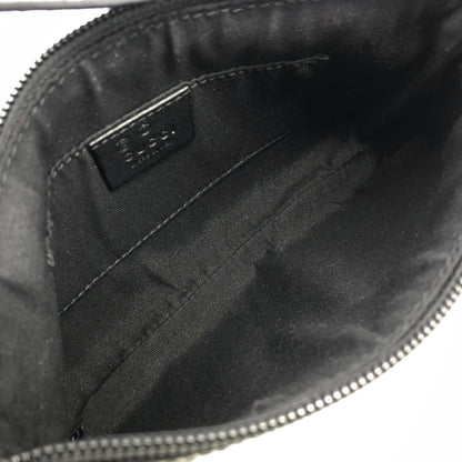 GUCCI GG Canvas Canvas Hobobag Pouch Black Vintage c3ne6d
