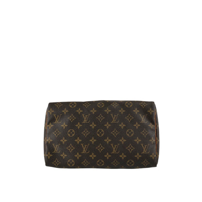 LOUIS VUITTON Monogram Small Boston bag Handbag Brown Vintage u4jnak