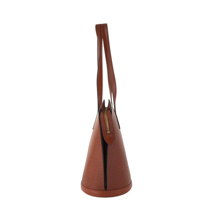 LOUIS VUITTON Epi Handbag Brown Vintage u5h6dx
