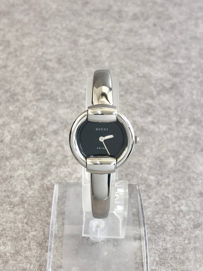 GUCCI Watch Silver 1400L Vintage dzeg23