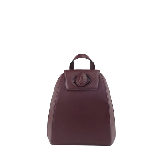 Cartier Turn Lock Backpack Bordeaux Vintage zi2dg4