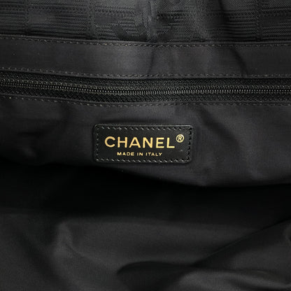CHANEL New Travel Line Totebag Black Vintage deknxn