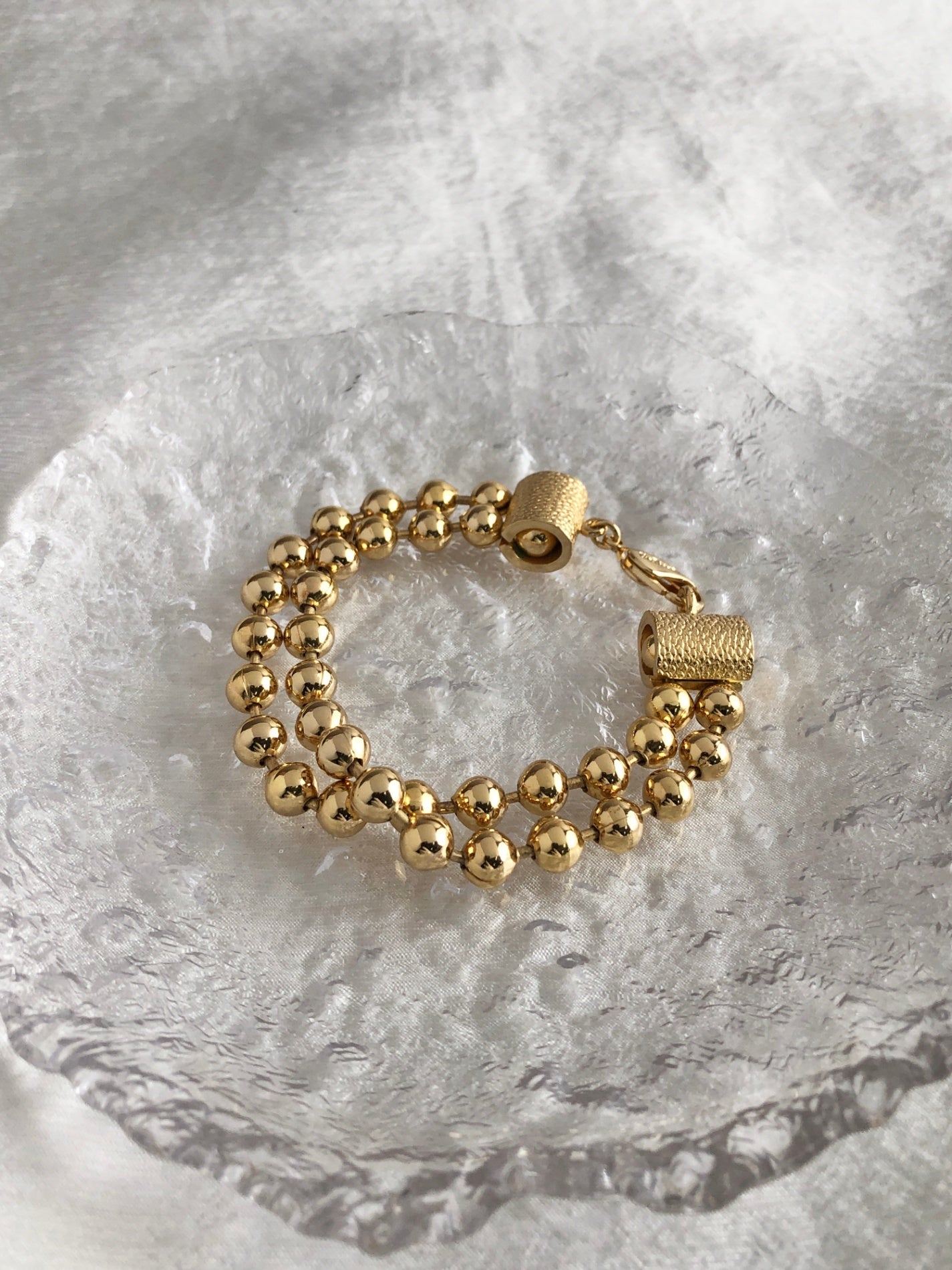 Christian Dior Bracelet Gold Vintage wgdkhv