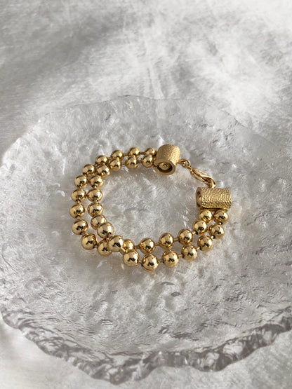 Christian Dior Bracelet Gold Vintage wgdkhv