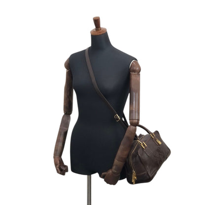 LOEWE Amazona28 Anagram Two-way Small Boston bag Shoulder bag Brown Vintage zey847