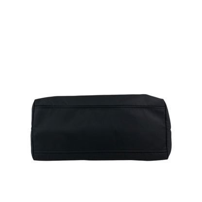 PRADA Tessuto Triangle Logo Totebag Black Vintage 3zhhwr