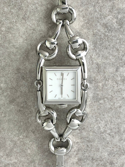 GUCCI Quartz Watch Silver116.3 Vintage irjv3i