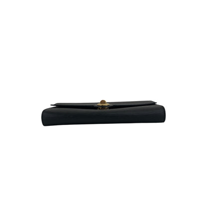LOUIS VUITTON Epi Shoulder bag Black Vintage n8324t