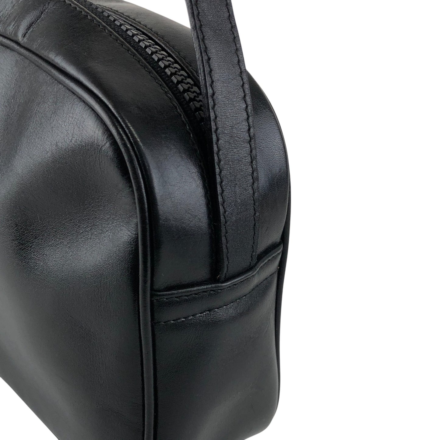 CELINE Blason Shoulder bag Black Vintage pdi5ij