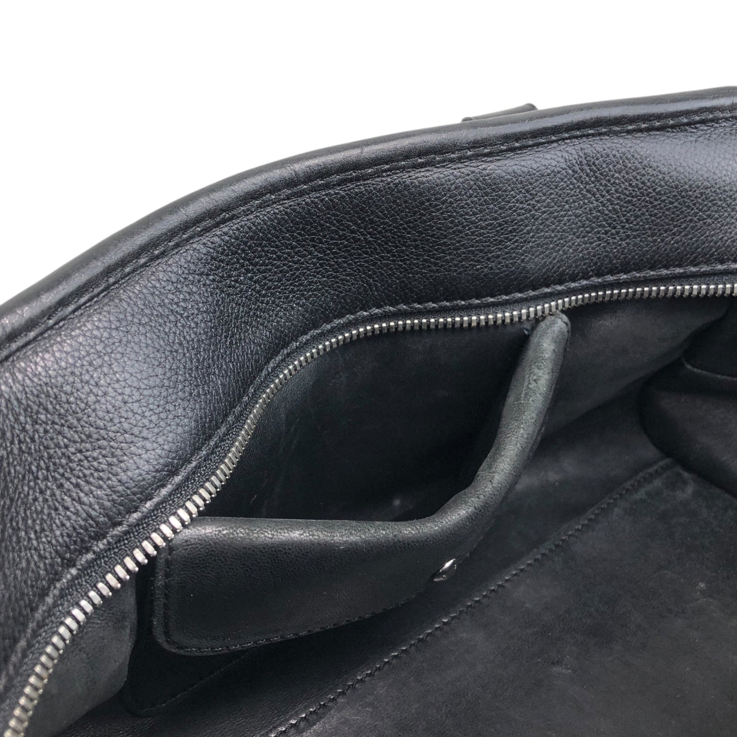 LOEWE Amazona28 Anagram Small Boston bag Handbag Black Vintage pi6ivk