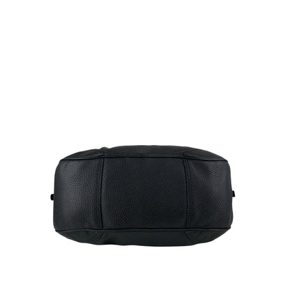 CELINE Logo Small Boston bag Handbag Black Vintage fr3ikk