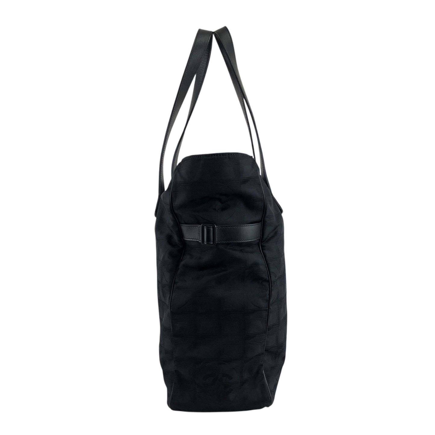 CHANEL New Travel Line Totebag Black Vintage udc3tm