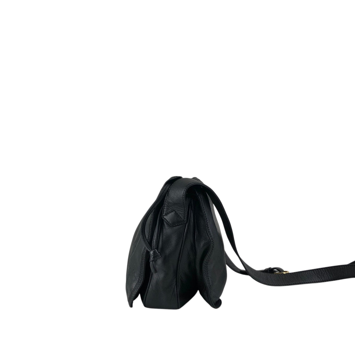 LOEWE Anagram Shoulder bag Black Vintage cdbjnf