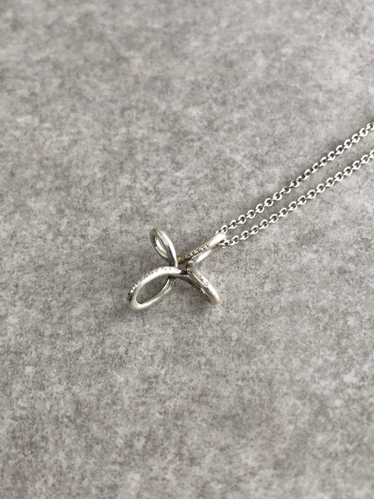 Tiffany & Co. Necklace Silver Vintage 5e8zue