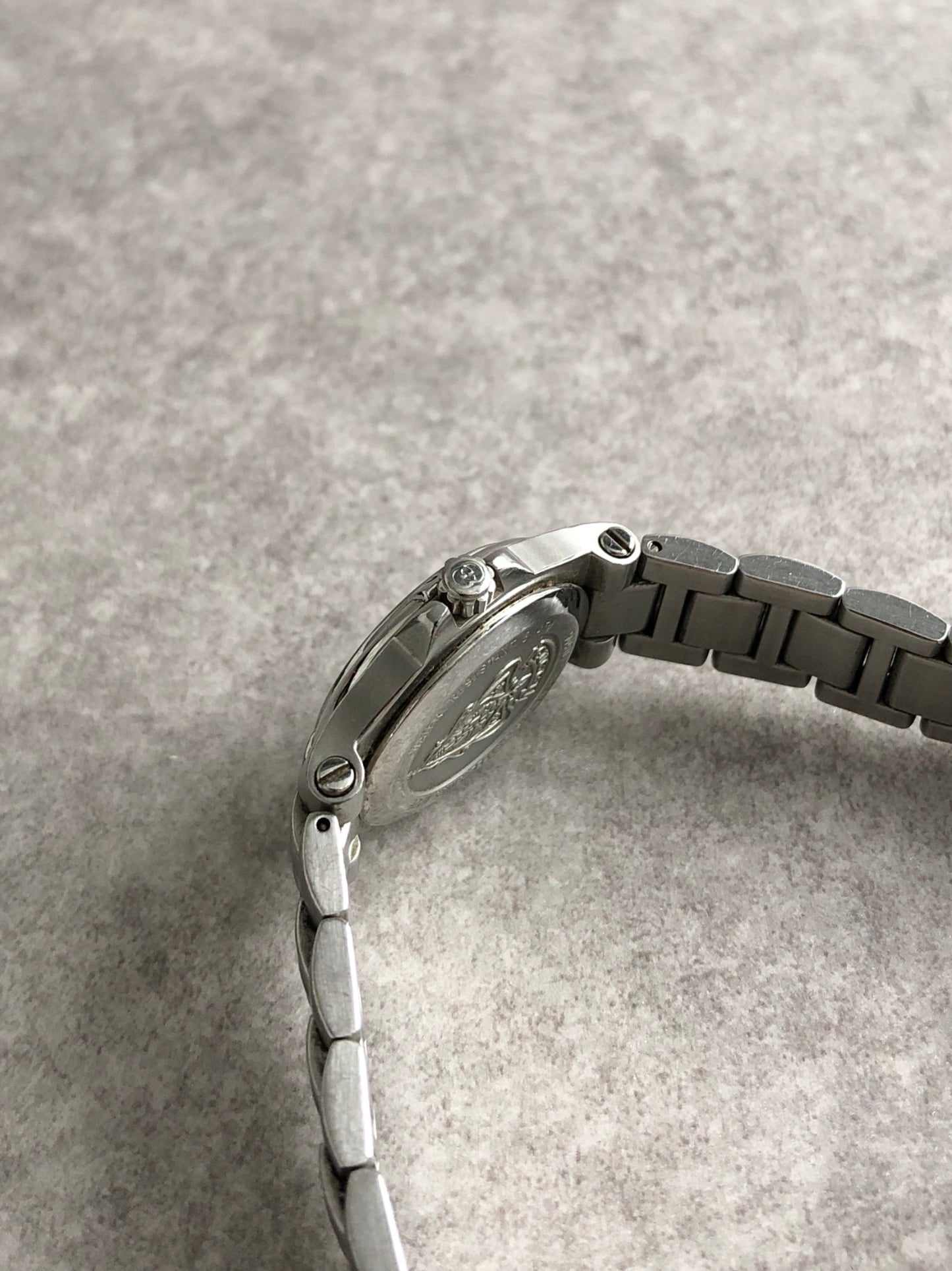 GUCCI Watch Silver 5500M Vintage fwrvar