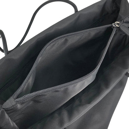 PRADA Tessuto Triangle Logo Totebag Black Vintage mi5jiw