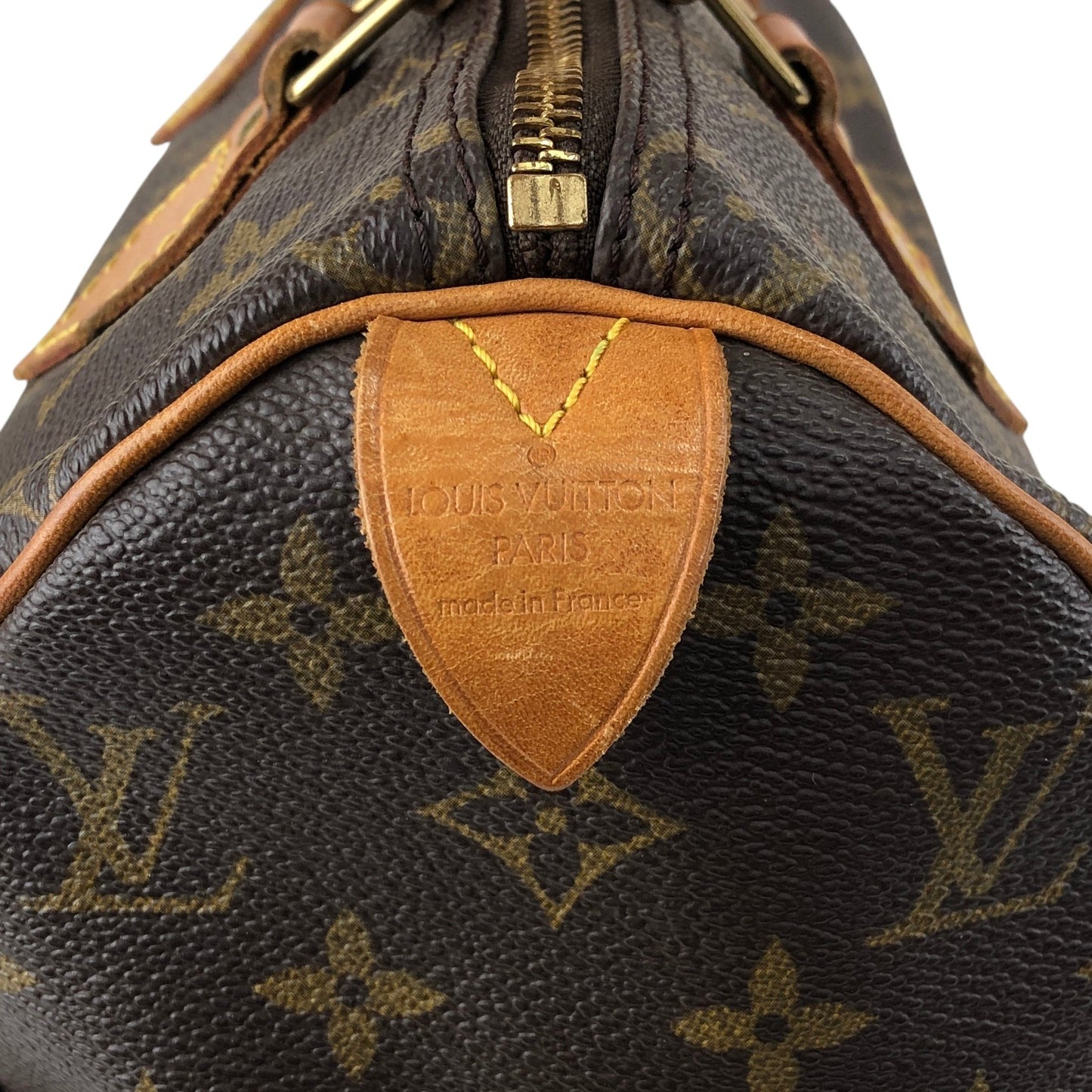LOUIS VUITTON Monogram Small Boston bag Handbag Brown Vintage ss8v76