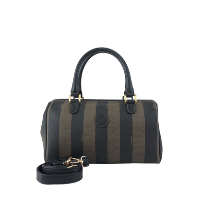 FENDI Two-way Boston bag Black Vintage 63dppy