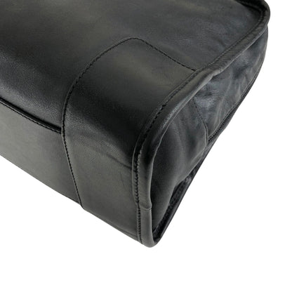 LOEWE Amazona28 Anagram Handbag Boston bag Black Vintage bda233