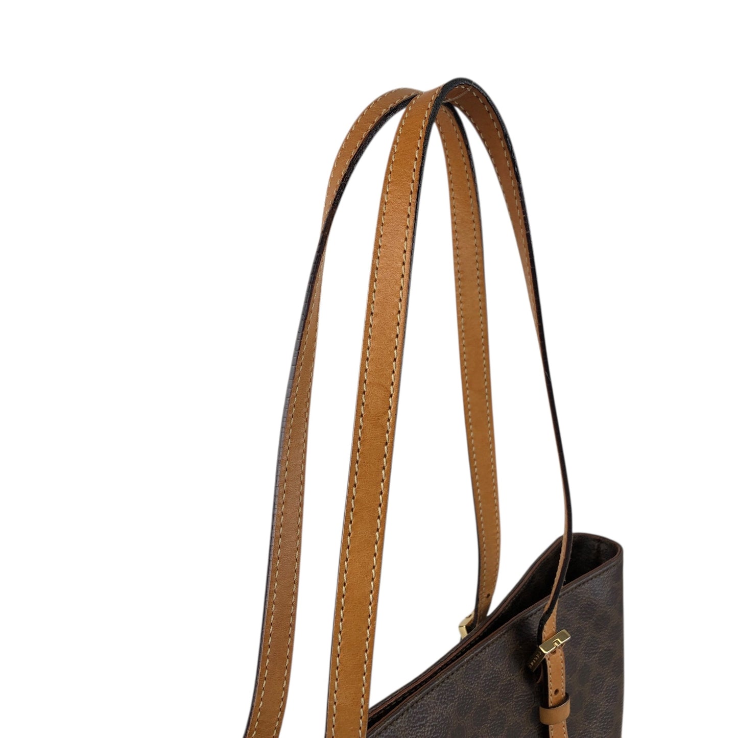 CELINE Macadam Totebag Brown Vintage z8cjjc