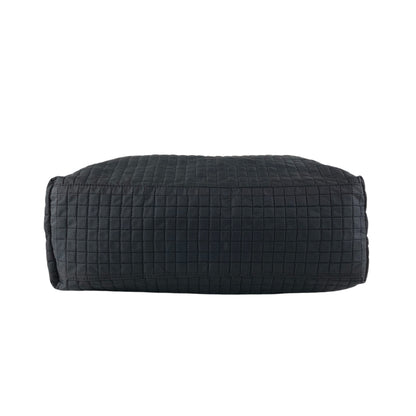 PRADA Triangle Logo Handbag Black Vintage vjh8nj