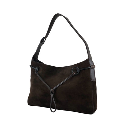 GUCCI Horse Bit Shoulder bag Brown Vintage gk8eeb