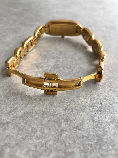 CELINE Triomphe Watch Gold Vintage cc6jz4