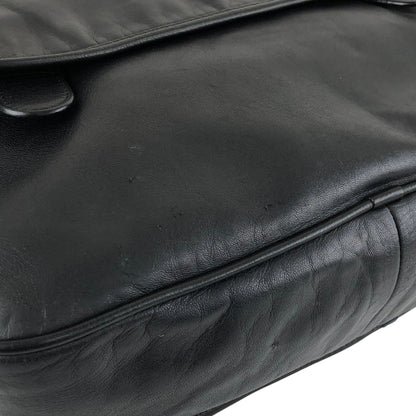 LOEWE Anagram Shoulder bag Black Vintage stpht7