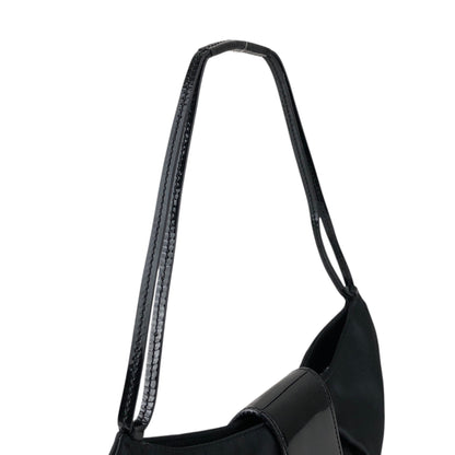LOEWE Anagram Logo Small Handbag Black Vintage 3tugtm