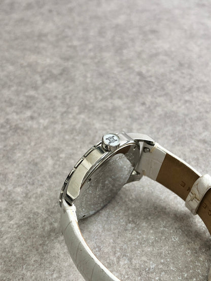 CELINE Quartz Watch White Vintage x4tfzi
