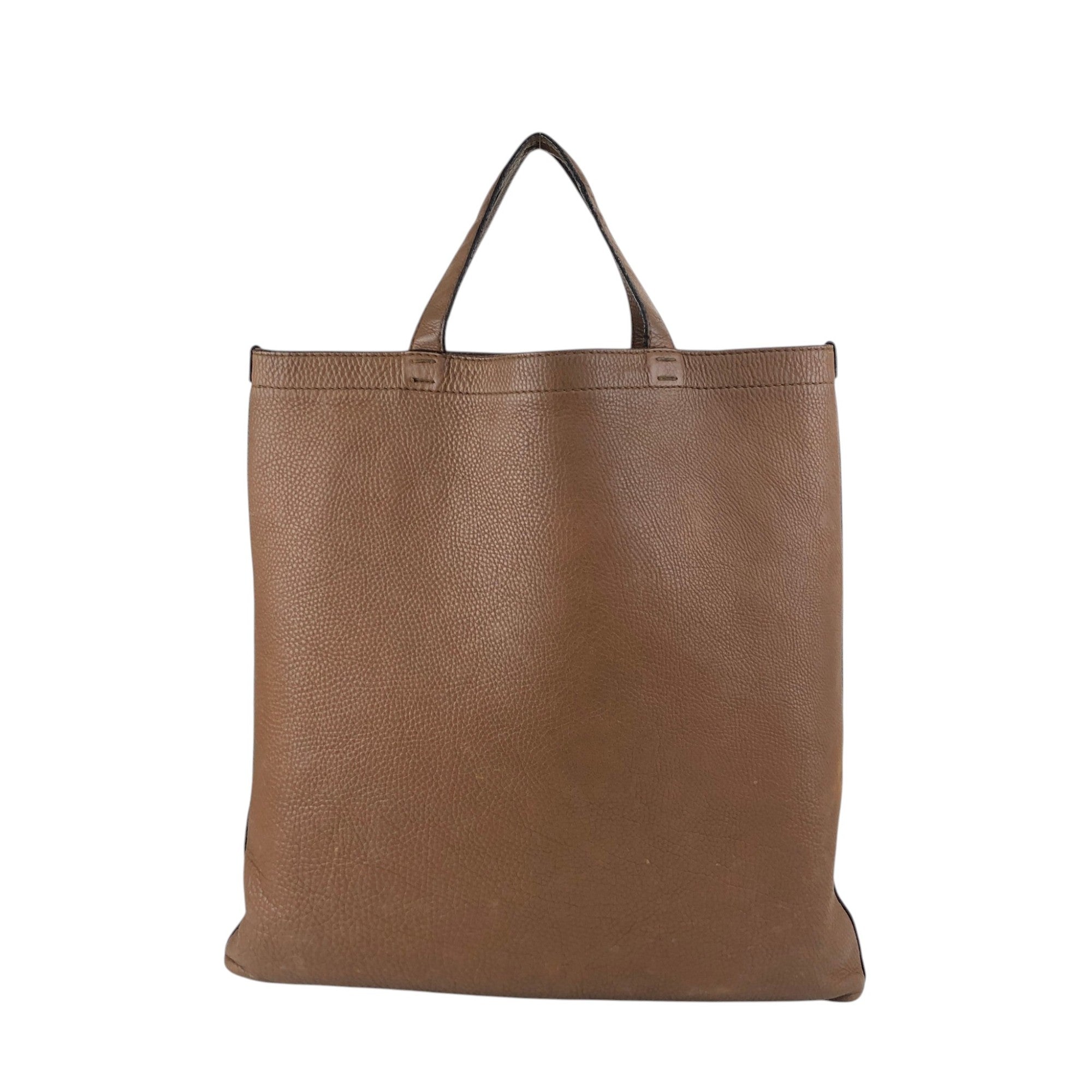 GUCCI Logo Embossed Totebag Brown Vintage 7tbu4m – VintageShop solo